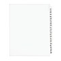 Avery Legal Pre-Printed Paper Divider Collated Set, 201-225 Tabs, White, Avery Style, Letter Size (01338)~#|#~sp92671308_sc7
