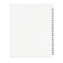 Avery Legal Pre-Printed Paper Divider Collated Set, 126-150 Tabs, White, Avery Style, Letter Size (01335)~#|#~sp92671315_sc7