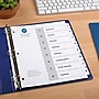 Avery Ready Index Table of Contents Paper Dividers, 1-8 Tabs, White (11132)~#|#~sp92673066_sc7