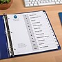 Avery Ready Index Table of Contents Paper Dividers, 1-12 Tabs, White (11140)~#|#~sp92673120_sc7