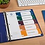 Avery Ready Index Table of Contents Plastic Dividers, 1-5 Tabs, Multicolor (11816)~#|#~sp92673136_sc7