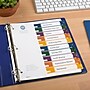 Avery Ready Index Table of Contents Plastic Dividers, 1-10 Tabs, Multicolor (11818)~#|#~sp92673143_sc7