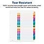 Avery Ready Index Table of Contents EcoFriendly Paper Dividers, 1-31 Tabs, Multicolor (11084)~#|#~sp92673260_sc7