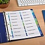 Avery Ready Index Table of Contents Double Column Paper Dividers, 1-16 Tabs, Multicolor (11320)~#|#~sp92673283_sc7