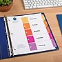 Avery Ready Index Table of Contents Paper Dividers, 1-5 Tabs, Multicolor, 24 Sets/Box (11167)~#|#~sp92673341_sc7