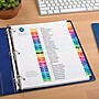 Avery Ready Index Table of Contents Paper Dividers, 1-31 Tabs, Multicolor, 6 Sets/Pack (11831)~#|#~sp92673462_sc7