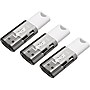 Lexar JumpDrive S60 32GB USB 2.0 Type A Flash Drive, Grey/White, 3/Pack (LJDS60-32GB3NNU)~#|#~sp93208416_sc7