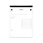 Russell+Hazel Drafter's Tablet Notepad, 6.38" x 8.88", Black/White, 100 Sheets/Pad (40441)~#|#~sp93402775_sc7