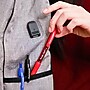 Paper Mate Profile Retractable Ballpoint Pen, Medium Point, Red Ink, Dozen  (2095454)~#|#~sp93779999_sc7