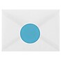 JAM Paper Round Label Sticker Seals, 2.5" Diameter, Blue, 24 Labels/Sheet, 5 Sheets/Pack (337129602)~#|#~sp93880988_sc7
