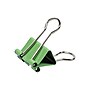 JAM Paper Colored Small Binder Clips, 3/8" Capacity, Green, 25/Pack (334BCGR)~#|#~sp93881012_sc7