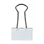 JAM Paper Colorful Small Binder Clips, 3/8" Capacity, White, 25/Pack (334BCWH)~#|#~sp93881077_sc7