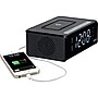 Jensen QICR-200 Dual Alarm Clock Radio with Wireless Qi Charging, Black (QICR-200)~#|#~sp94609352_sc7