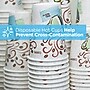 Dixie PerfecTouch Paper Cup & Lid Combo, 12 Oz., White, 50/Pack (5342COMBO600)~#|#~sp94905413_sc7