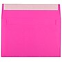 JAM PAPER A9 Invitation Envelopes with Peel & Seal Closure, 5 3/4" x 8 3/4", Ultra Fuchsia Hot Pink, 500/Box (1534200C)~#|#~sp95009084_sc7