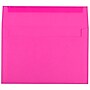 JAM PAPER A9 Invitation Envelopes with Peel & Seal Closure, 5 3/4" x 8 3/4", Ultra Fuchsia Hot Pink, 500/Box (1534200C)~#|#~sp95009086_sc7