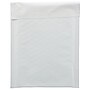 JAM Paper Bubble Lite Padded Mailers, Size #0, 6" x 8 1/2", White Kraft, 25/Pack (2812719)~#|#~sp95009169_sc7
