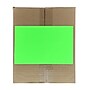 JAM Paper Shipping Labels, Half Page, 5 1/2" x 8 1/2", Neon Green,  2 Labels/Sheet, 25 Sheets/Pack (359429626)~#|#~sp96370386_sc7