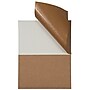 JAM Paper Shipping Labels, Half Page, 5 1/2" x 8 1/2", Brown Kraft, 2 Labels/Sheet, 25 Sheets/Pack (359430338)~#|#~sp96370491_sc7