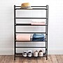 Advantus FlipShelf 4-Shelf Metal Unit, 26.5"W, Black (37996/37634)~#|#~sp96453112_sc7