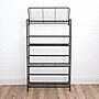 Advantus FlipShelf 4-Shelf Metal Unit, 26.5"W, Black (37996/37634)~#|#~sp96453113_sc7