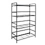 Advantus FlipShelf 4-Shelf Metal Unit, 26.5"W, Black (37996/37634)~#|#~sp96453195_sc7