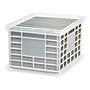 Iris File Storage Durable Plastic Crate, Letter/Legal Size, Clear, 9/Carton (270011CT)~#|#~sp96534733_sc7