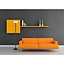 Adesso® Aries 73"H 300 W Torchiere, Black with White Acrylic Cone Shade (7500-01)~#|#~sp97001347_sc7