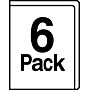 Avery Corner Lock Smooth Presentation Folder with Fasteners, Assorted, 6/Pack (72262)~#|#~sp97075657_sc7