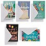 JAM Paper Birthday Bash Birthday Cards with Envelopes, 4" x 6", Multicolor, 10/Pack (95227797)~#|#~sp97151208_sc7