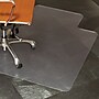 ES Robbins Natural Origins Hard Floor Chair Mat with Lip, 45" x 53'', Clear (ESR143012)~#|#~sp97363212_sc7