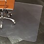 ES Robbins Natural Origins Hard Floor Chair Mat, 46" x 60'', Clear (ESR143022)~#|#~sp97363213_sc7