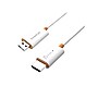 j5create 1.97' ScreenCast HDMI to USB-A Audio/Video Monitor Cable, Male to Male, White (JVAW56)~#|#~sp98950556_sc7