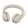 Jabra Evolve2 65 UC Stereo Wireless Noise Canceling Headset, Over-the-Head, Beige (26599-989-888)~#|#~sp99405249_sc7