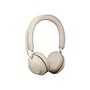 Jabra Evolve2 65 UC Stereo Wireless Noise Canceling Headset, Over-the-Head, Beige (26599-989-888)~#|#~sp99405252_sc7