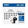 Brother DK-1201 Standard Address Paper Labels, 3-1/2" x 1-1/10", Black on White, 400 Labels/Roll, 24 Rolls/Box (DK-1201)~#|#~sp99820576_sc7