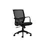 Offices To go Mesh Back Luxhide Conference Chair, Black (OTG13026B)~#|#~sp99820730_sc7
